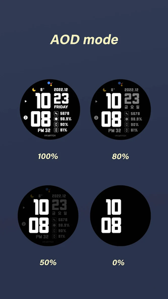 HMKWatch Digital ۰۹۸ - عکس برنامه موبایلی اندروید