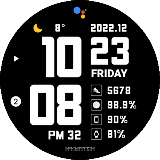 HMKWatch Digital ۰۹۸ - عکس برنامه موبایلی اندروید