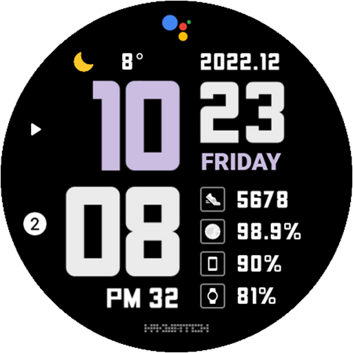 HMKWatch Digital ۰۹۸ - عکس برنامه موبایلی اندروید