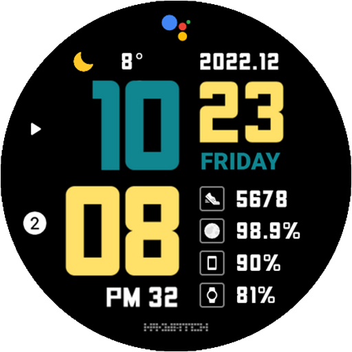 HMKWatch Digital ۰۹۸ - عکس برنامه موبایلی اندروید