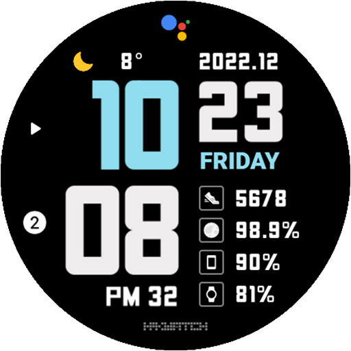 HMKWatch Digital ۰۹۸ - عکس برنامه موبایلی اندروید