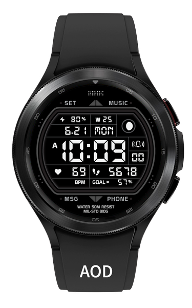 HMKWatch Digital ۱۶۳ - عکس برنامه موبایلی اندروید