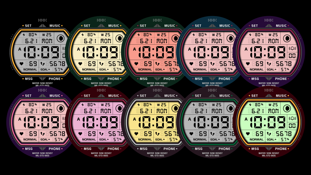 HMKWatch Digital ۱۶۳ - عکس برنامه موبایلی اندروید