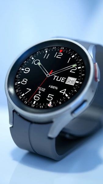 Hybrid Minimal RZ۰۱ Watch face - عکس برنامه موبایلی اندروید