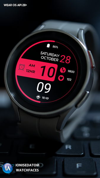 IA97 Digital Watchface - Image screenshot of android app