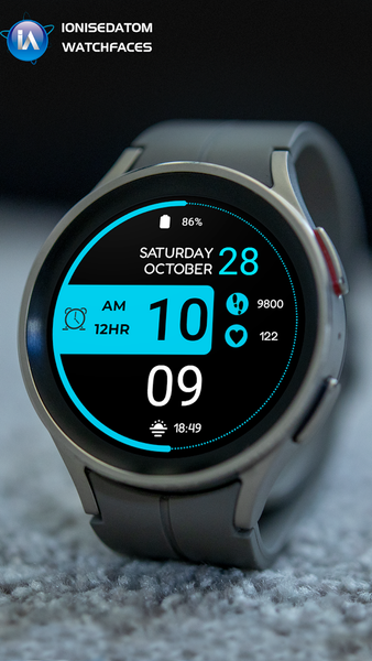 IA97 Digital Watchface - Image screenshot of android app