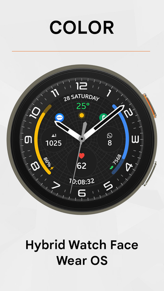IV Hybrid Watch Face - Image screenshot of android app
