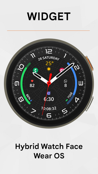 IV Hybrid Watch Face - عکس برنامه موبایلی اندروید