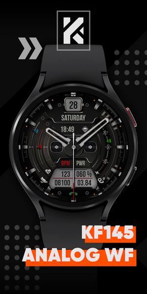 KF۱۴۵ WATCH FACE - عکس برنامه موبایلی اندروید