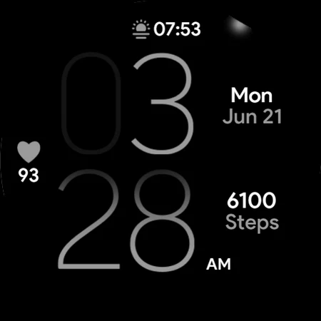 Minimal Basic 2 Wear OS 4+ - Image screenshot of android app