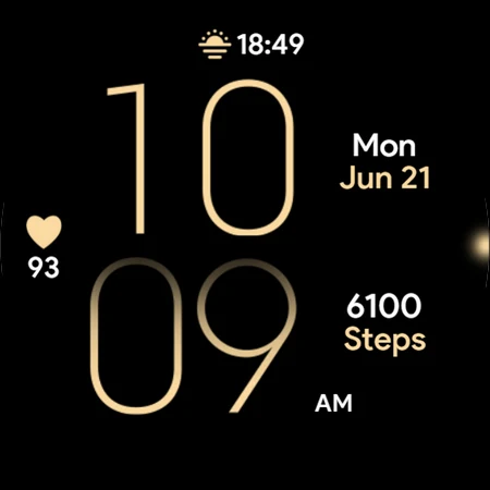 Minimal Basic 2 Wear OS 4+ - Image screenshot of android app
