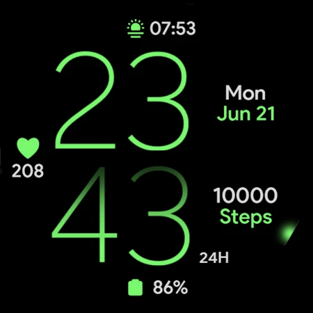 Minimal Basic 2 Wear OS 4+ - Image screenshot of android app