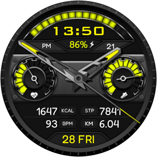 Hybrid Tacon Watch Face - عکس برنامه موبایلی اندروید