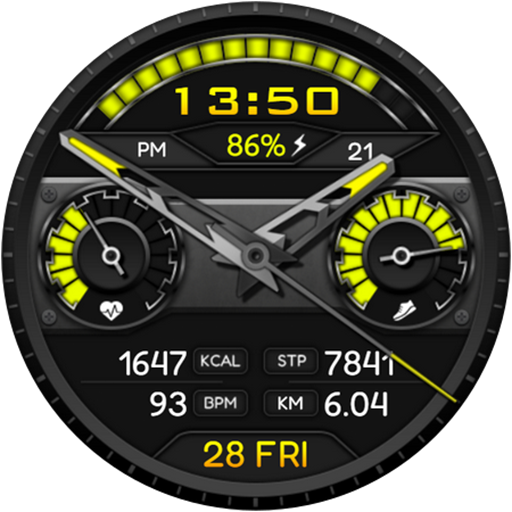 Hybrid Tacon Watch Face - عکس برنامه موبایلی اندروید