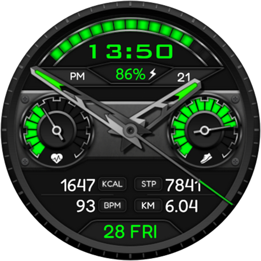Hybrid Tacon Watch Face - عکس برنامه موبایلی اندروید