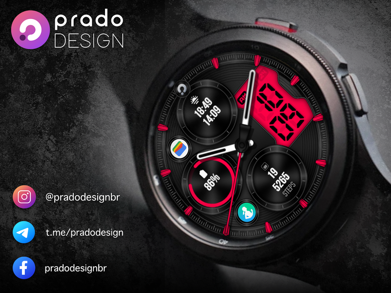 PRADO X۲۵ Hybrid Watch Face - عکس برنامه موبایلی اندروید