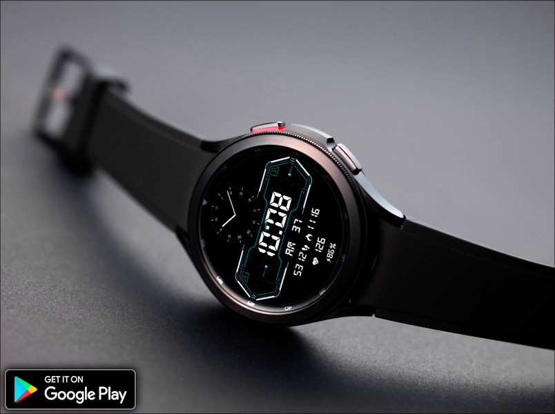 Hybrid RAPTER Watch face - Image screenshot of android app