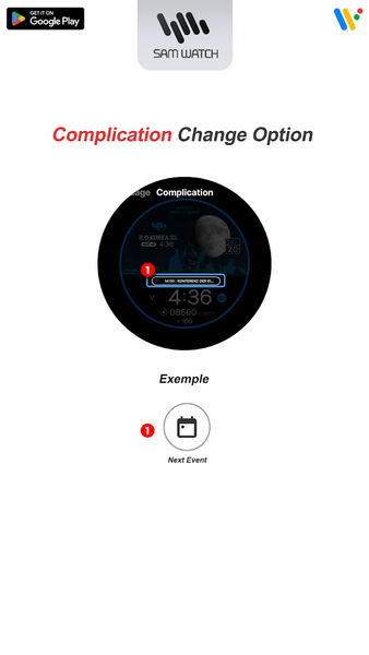 SamWatch Scenery 2024 KR Dokdo - Image screenshot of android app