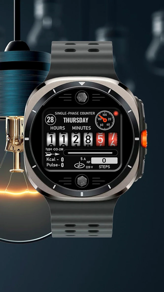 Soviet electricity meter - Image screenshot of android app