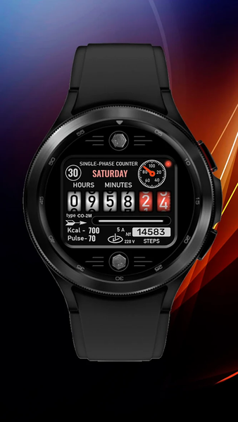 Soviet electricity meter - Image screenshot of android app