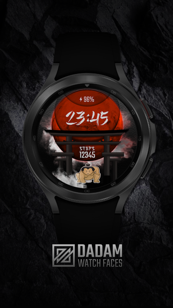 Digital watch face - SUMO INFO - Image screenshot of android app