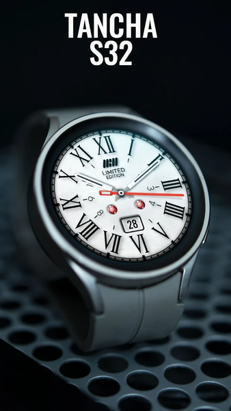 Tancha S32 Classic Watch Face - Image screenshot of android app
