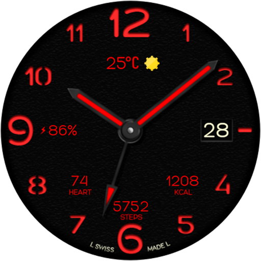 Analog Classic Sport WatchFace - Image screenshot of android app