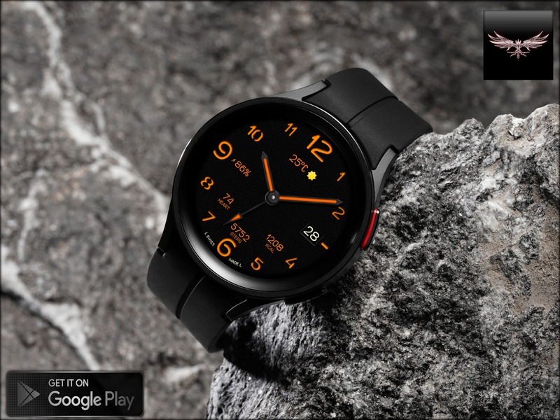 Analog Classic Sport WatchFace - Image screenshot of android app
