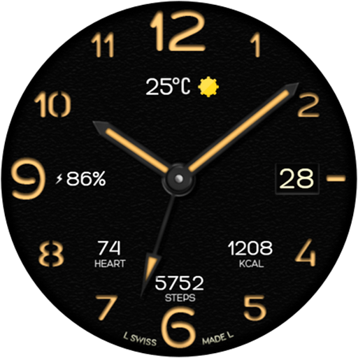 Analog Classic Sport WatchFace - Image screenshot of android app