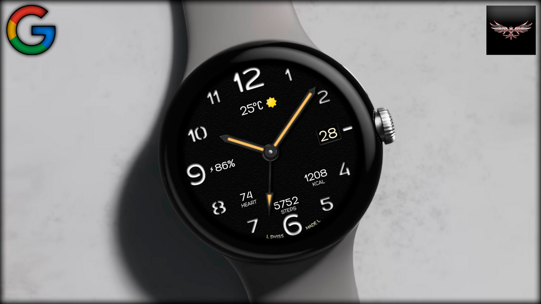 Analog Classic Sport WatchFace - Image screenshot of android app