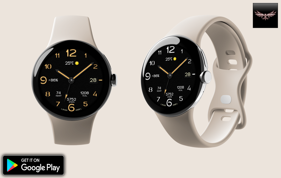 Analog Classic Sport WatchFace - Image screenshot of android app