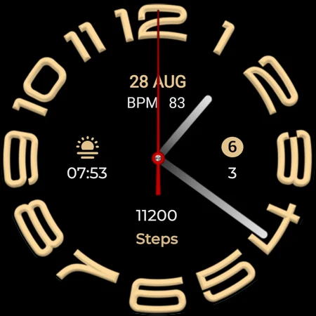 W6 Style WF Wear OS 4+ - Image screenshot of android app