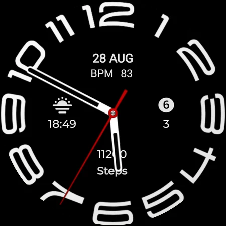 W6 Style WF Wear OS 4+ - Image screenshot of android app
