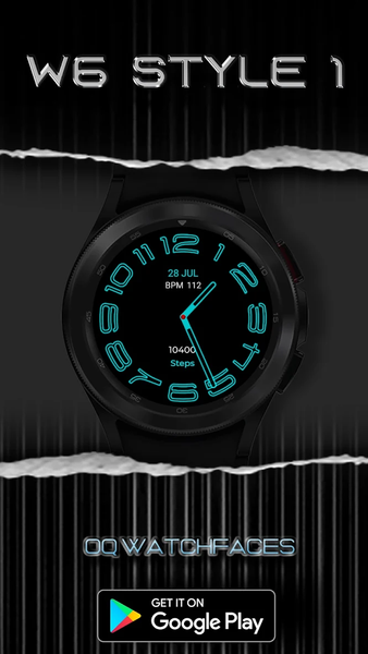 W6 Style WF Wear OS 4+ - Image screenshot of android app