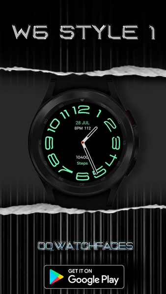W6 Style WF Wear OS 4+ - Image screenshot of android app