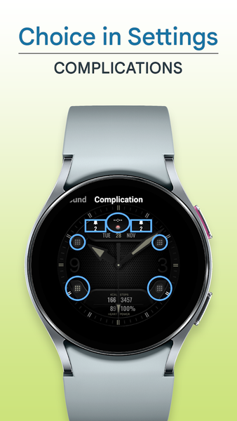 IV Classic Watch Face - عکس برنامه موبایلی اندروید