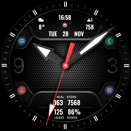 IV Classic Watch Face - عکس برنامه موبایلی اندروید