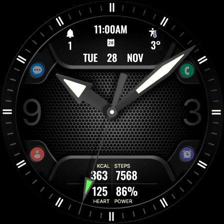 IV Classic Watch Face - عکس برنامه موبایلی اندروید