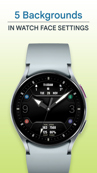 IV Classic Watch Face - عکس برنامه موبایلی اندروید