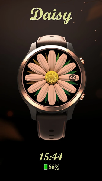 Watch Face Daisy - عکس برنامه موبایلی اندروید