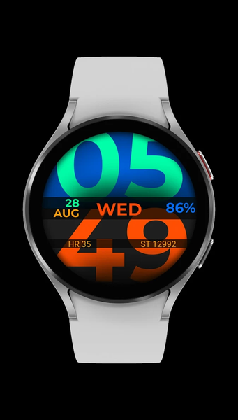 Watch Face WF109 - Image screenshot of android app