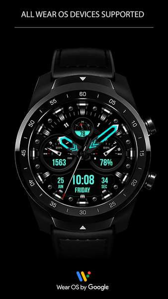 WFP 225 Hybrid watch face - عکس برنامه موبایلی اندروید