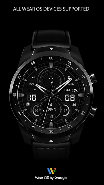 WFP 303 Hybrid watch face - Image screenshot of android app