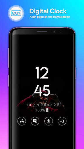 Always on Display Clock Faces - Image screenshot of android app