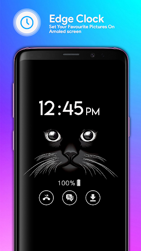 Always on Display Clock Faces - عکس برنامه موبایلی اندروید