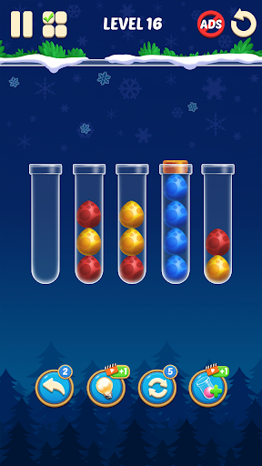 Ball Sort Puzzle, water sort - Gameplay image of android game