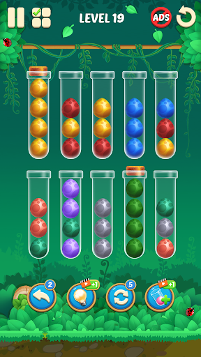 Ball Sort Puzzle, water sort - عکس بازی موبایلی اندروید