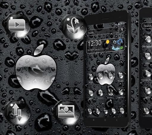 Water Drop Apple Theme - عکس برنامه موبایلی اندروید