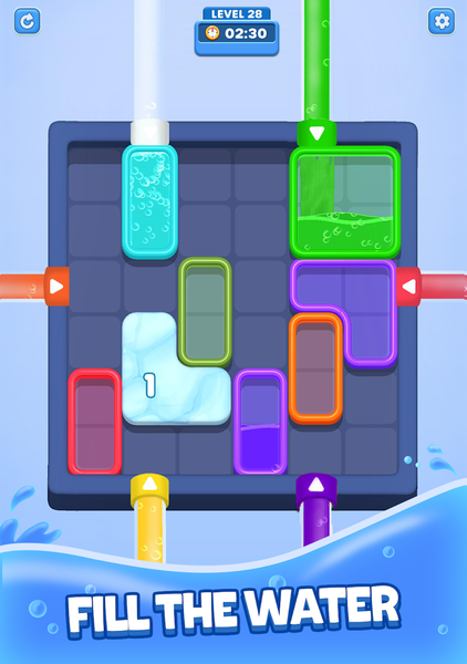 Water Out Puzzle® - عکس بازی موبایلی اندروید