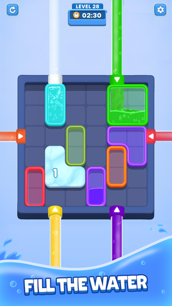 Water Out Puzzle - عکس بازی موبایلی اندروید